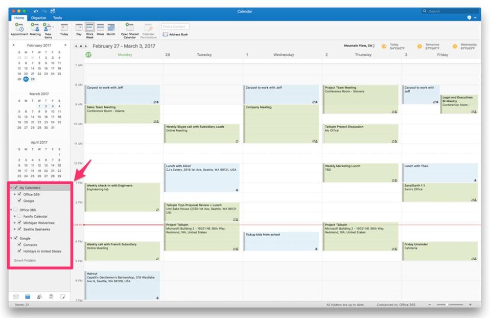 Unshare Outlook Calendar 2 Microsoft