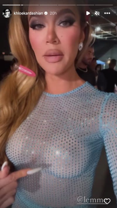 Khloe Kardashian Asks Instagram Not to Ban Her Nipple Covers: 'Everyone Stay Calm'