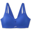 <p><strong>Brooks</strong></p><p>brooksrunning.com</p><p><strong>$60.00</strong></p><p>The molded cups of this sports bra encourage motion reduction and comfort. The strappy design will have you forgetting you even have a sports bra on. Ready to take you from your run to out and about, this bra is a new wardrobe staple for A and B cups.</p><p><strong>Reviewer Rave:</strong> "Seriously the best. The fabric is really unique and super comfortable. It won't cut into you. I was nervous buying a non-adjustable bra because I have so much trouble with sports bras, but there's no need to adjust anything. Fits perfect. And it has a little bit of padding so no nips showing when you get cold. The straps are cut really pretty too, so it looks great under tanks." —<em>Bethany G., brooksrunning.com</em></p>