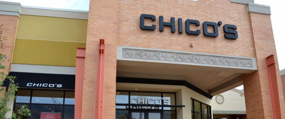 BRIGHTON, MI - AUGUST 22: Chico's whose Brighton, MI store is shown August 22, 2015, has 600 boutiques and 100 outlet stores.