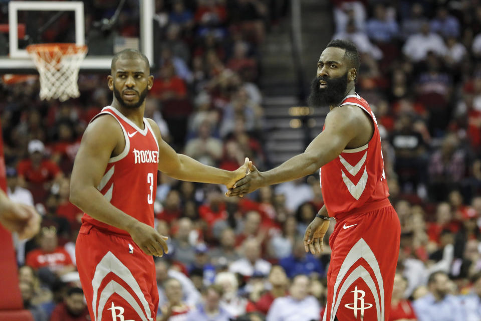 The Rockets may never land Chris Paul or James Harden if Paul is traded to the Lakers in 2011. (Tim Warner/Getty Images)