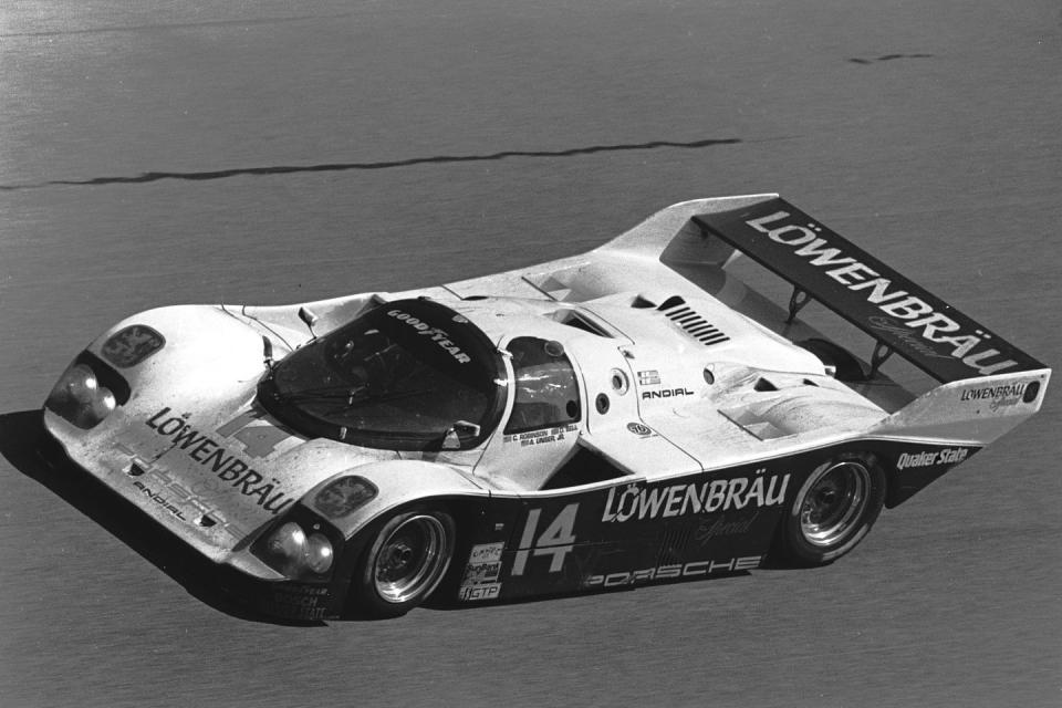 1987 sunbank 24 at daytona winning porsche 962