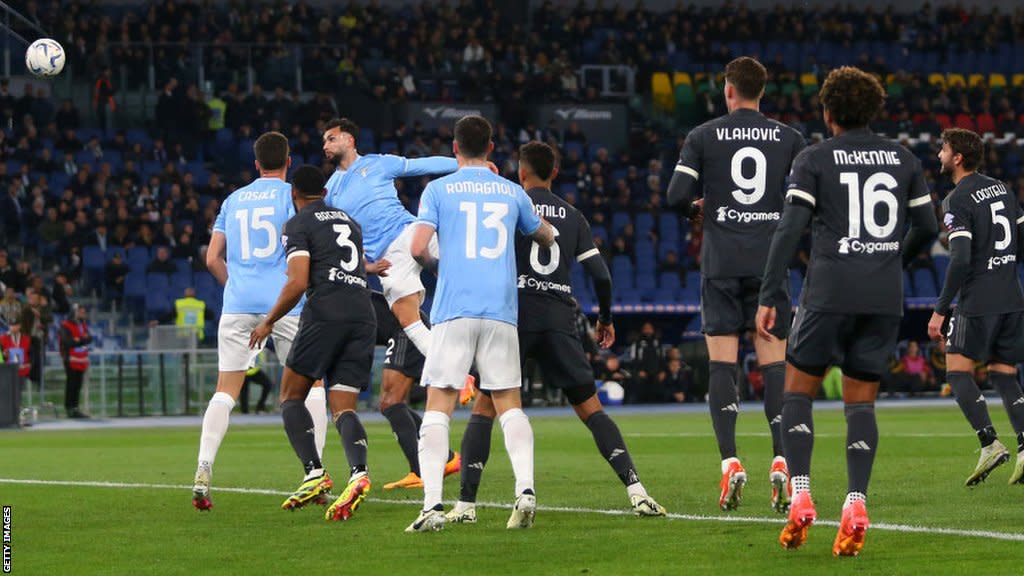 Valentin Castellanos scores for Lazio