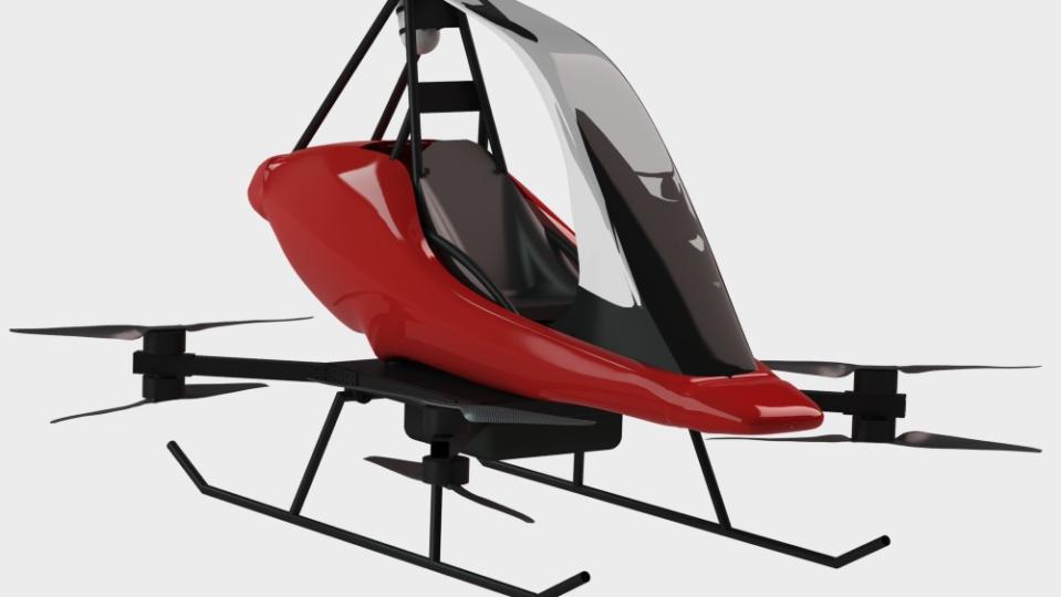 The single-seat RotorX Dragon electric aircraft just opened up for pre-sales.