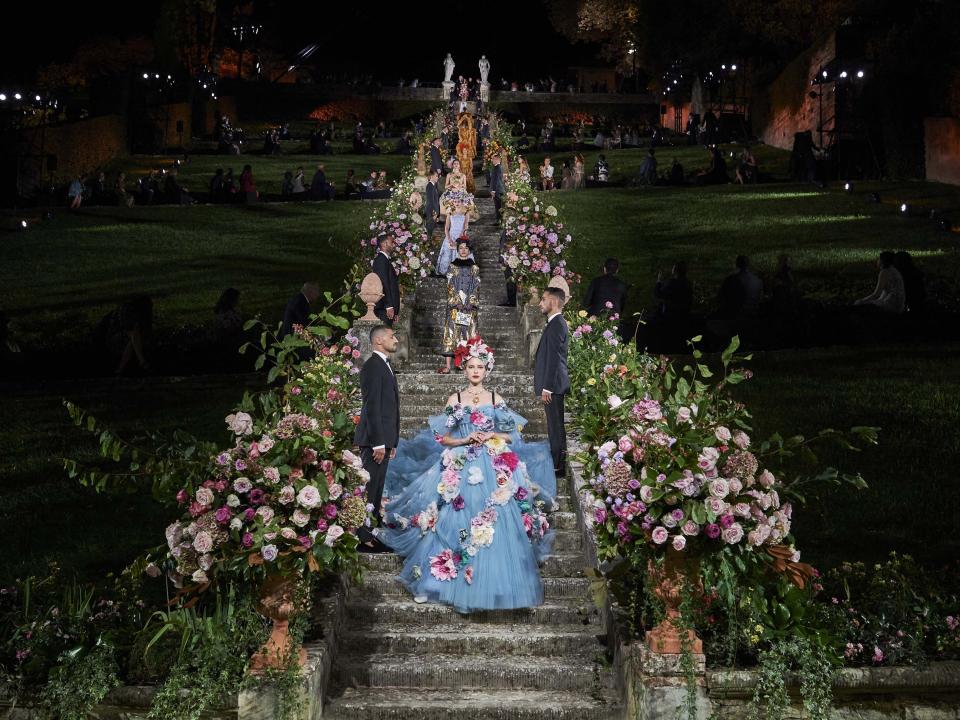 See highlights from Dolce & Gabbana's spectacular Alta Moda show