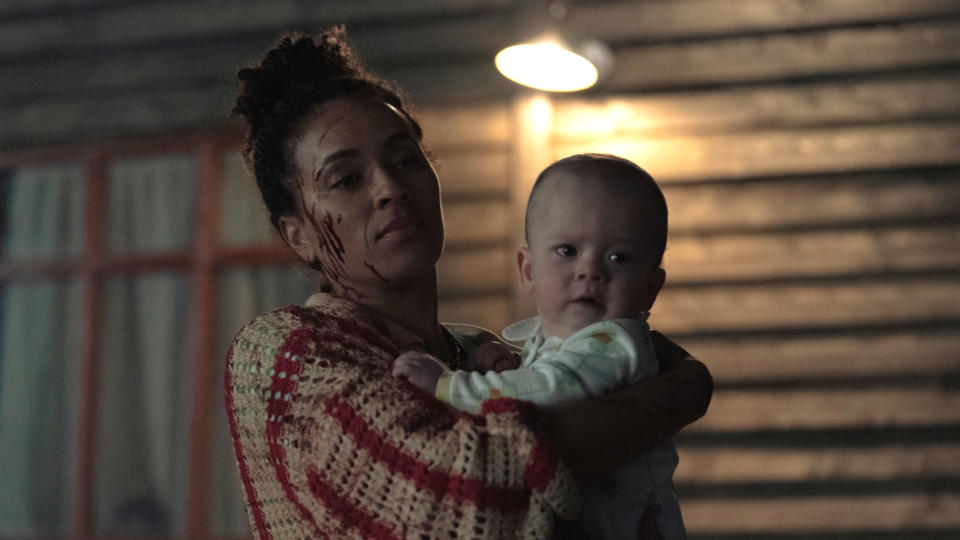 Michelle De Swarte leads darkly comic horror series The Baby. (Sky UK)