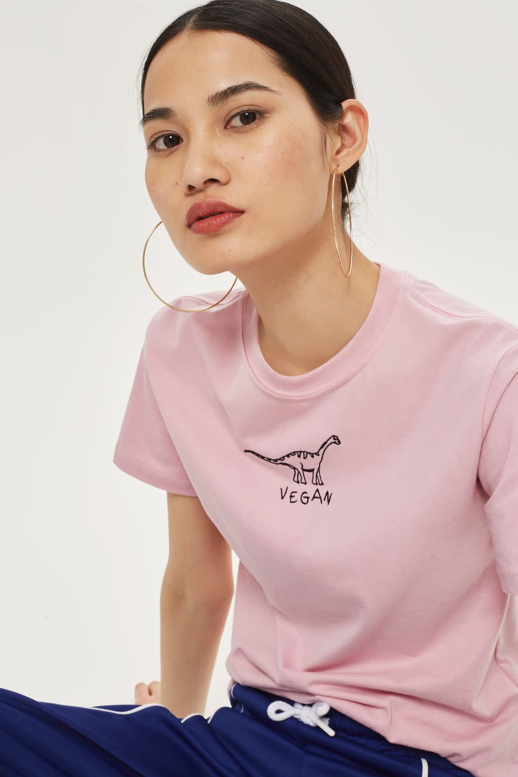 The Tee & Cake T-shirt that’s giving vegans pause. (Photo: Topshop)