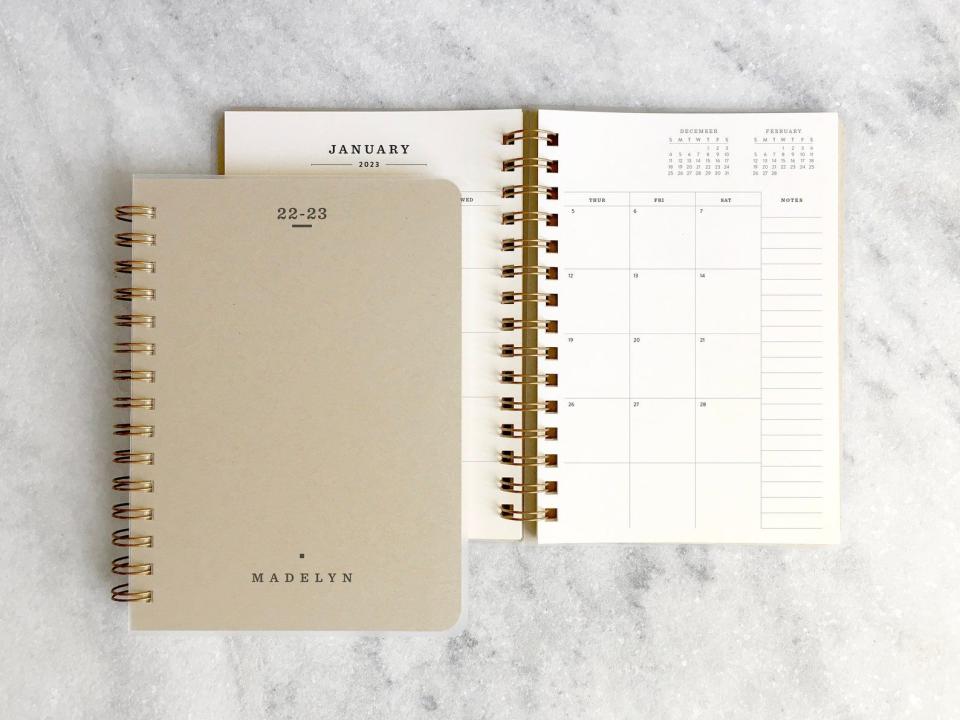 11) Personalized Planner