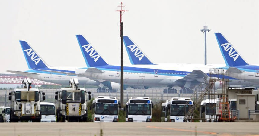 ANA航空發生系統故障問題，許多旅客都因此無法登機。（示意圖／達志／美聯社）