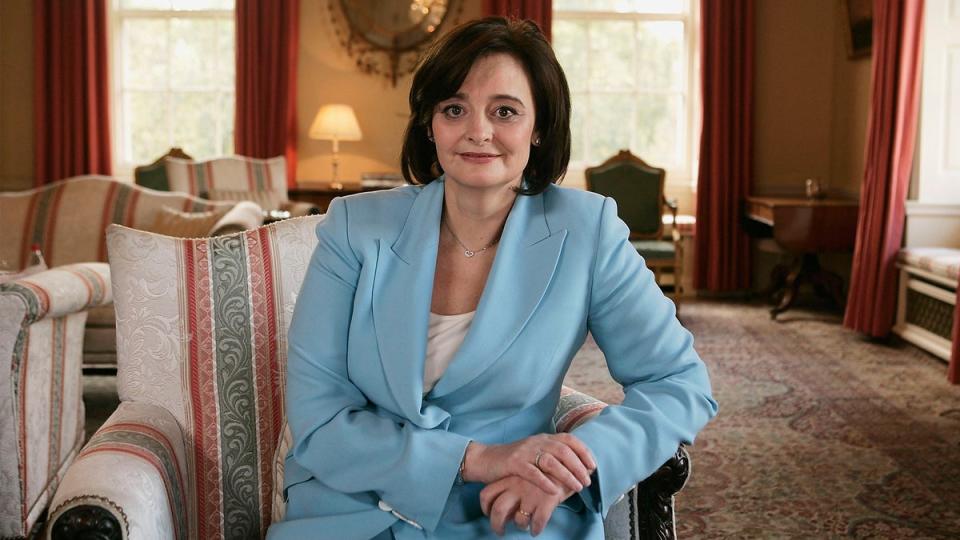 Cherie Blair opened up to The Independent on being pushed down stairs inside a courtroom while representing a domestic abuse victim (Getty)