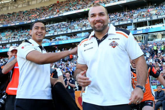 Payten during his time coaching the Tigers' NYC team. Pic: Getty