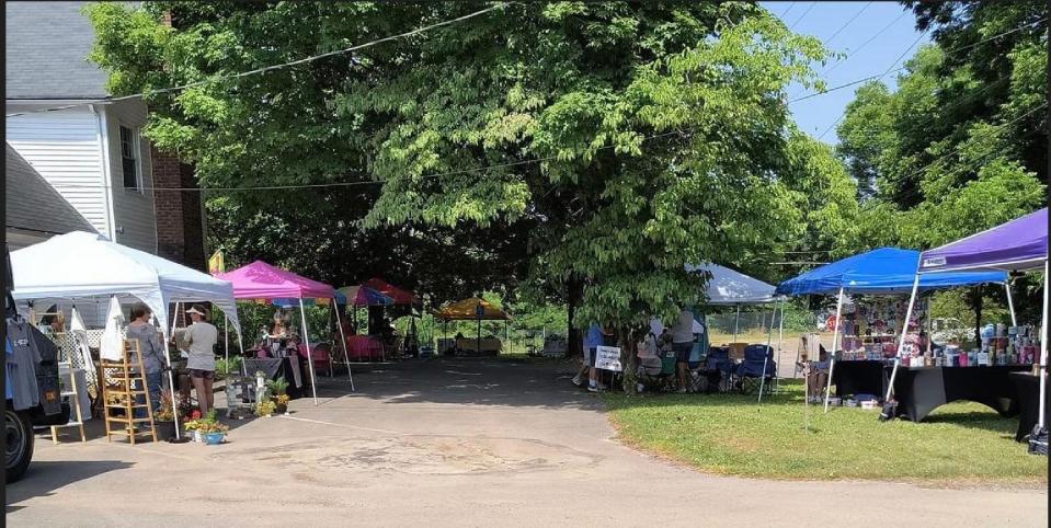 Tea & Treasures opens its parking lot and gardens for small-business vendors, live music and food trucks on the second Saturday of every month in Vestal.