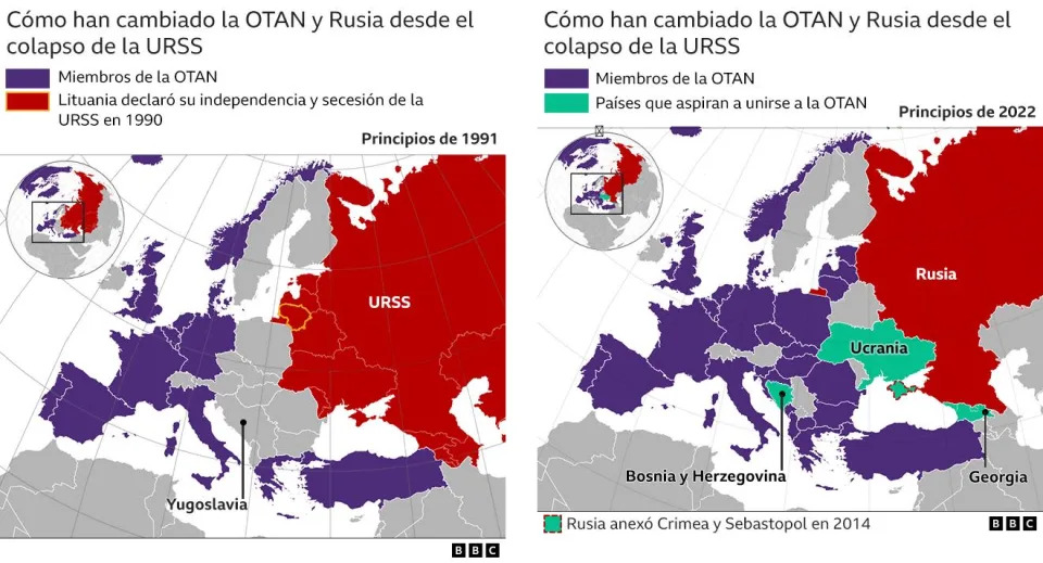 Mapa de cambios geopol&#xed;ticos