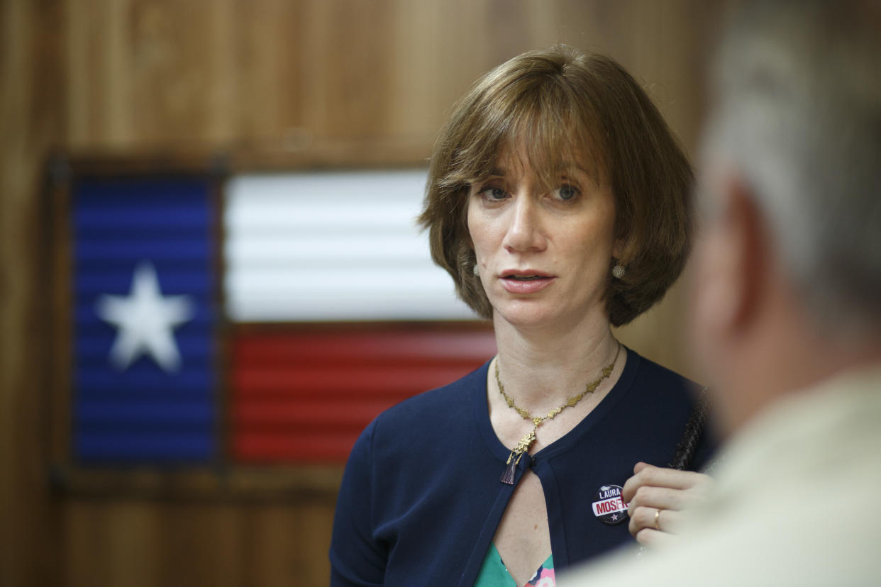 Laura Moser, a Democratic candidate for Texas' 7th Congressional District, is facing a spate of opposition research released by her own party. (Photo: Michael Stravato/for The Washington Post via Getty Images)