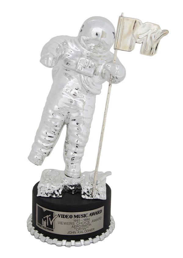 Aerosmith MTV Moonman award