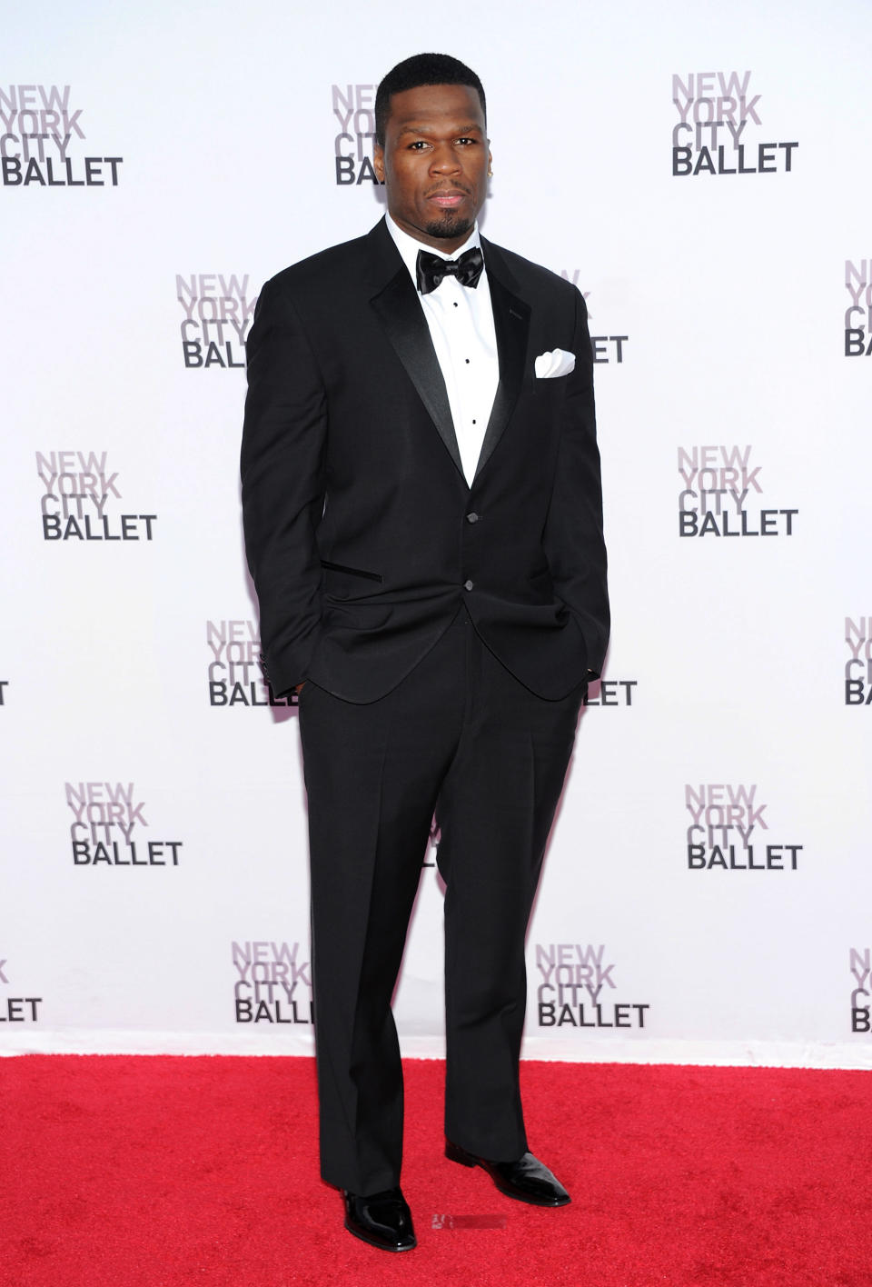 FILE - In this Sept. 19, 2013 file photo, Curtis "50 Cent" Jackson attends the New York City Ballet 2013 Fall gala at Lincoln Center, in New York. The rapper said he’s excited to be a part of the new Sundance series “Dream School” because the reality show focuses on uplifting people. The show, which debuted Monday, Oct. 7, 2013, follows a group of high school dropouts who are trying to graduate. (Photo by Evan Agostini/Invision/AP, File)