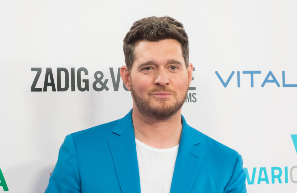 Michael Bublé is ‘close’ to quitting music to be a full-time father to his four children credit:Bang Showbiz