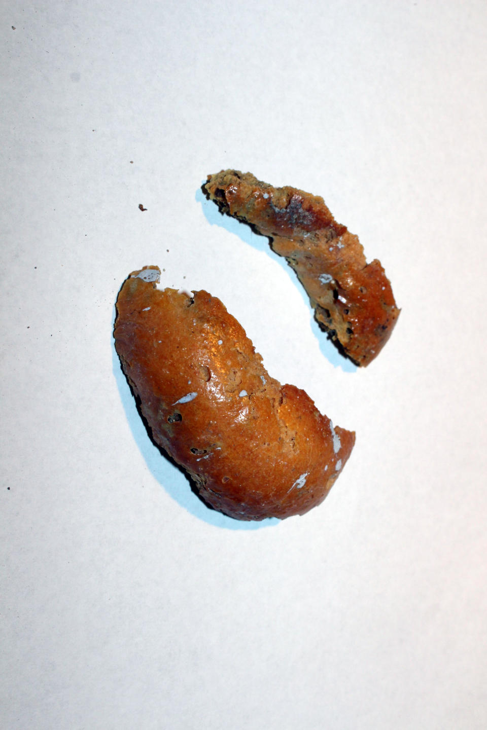 <p>A bagel discovered on the fourth floor of 97 Orchard St. in 2008. (Photo: Caters News) </p>