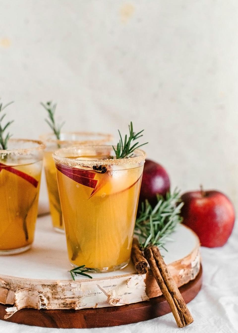 Apple Cider Margaritas