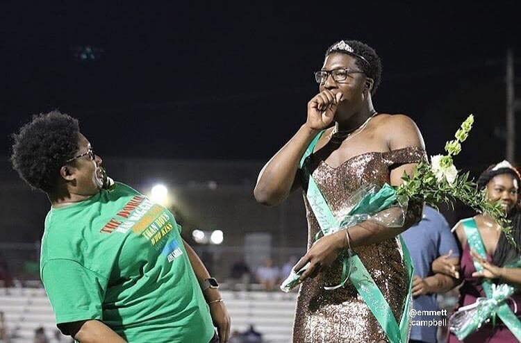 White Station High School student Brandon Allen was crowned Homecoming Royalty. (Photo: <a href="https://www.instagram.com/emmett.campbell/" target="_blank">Emmett Campbell</a>)