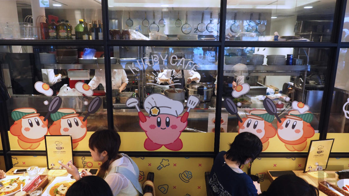 Kirby Pancake Pan Face Maker Kitchen Pancake Japan Kirby Cafe