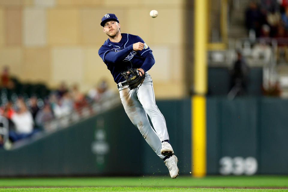 坦帕灣光芒Taylor Walls。（Photo by David Berding/Getty Images）