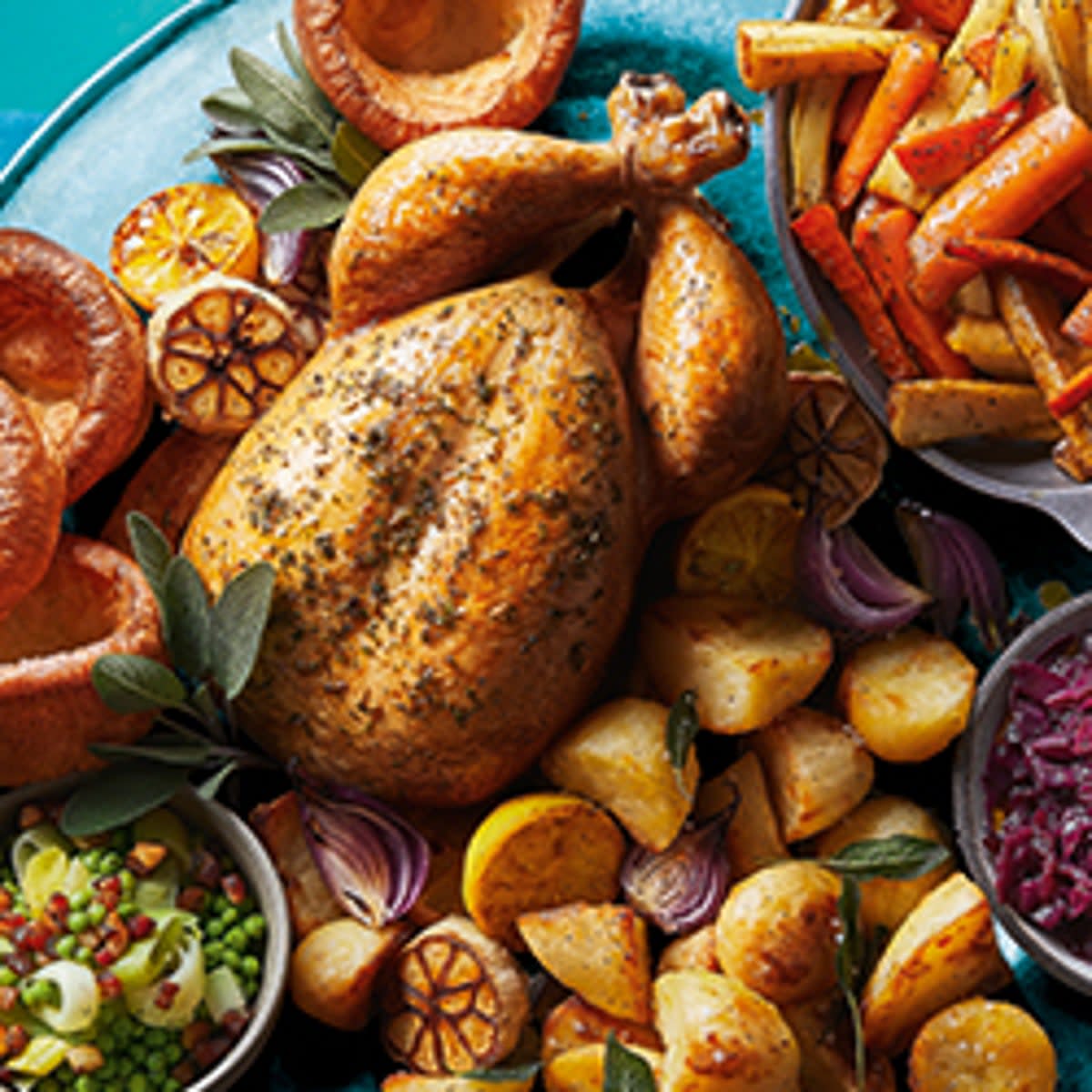 Are you tucking into a delicious Sunday roast this weekend? Make sure you have all your ingredients before the stores close (Waitrose)