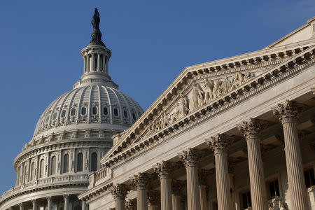 FILE PHOTO: A general view of the U.S. Capitol Dome in Washington, United States, October 4, 2013. To match Special Report WHO-IARC/GLYPHOSATE REUTERS/Jonathan Ernst/File Photo