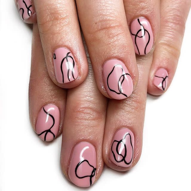 <p>Finally, a nail art design that even amateurs like us can attempt.</p><p><a href="https://www.instagram.com/p/Bq7ZoM9AfJf/" rel="nofollow noopener" target="_blank" data-ylk="slk:See the original post on Instagram;elm:context_link;itc:0;sec:content-canvas" class="link ">See the original post on Instagram</a></p>