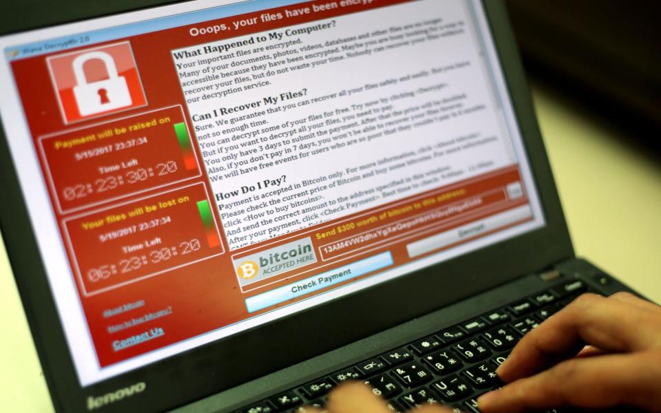 The 'WannaCry' ransomware cyber attack hit thousands of computers in 99 countries - EPA