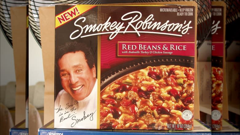 red beans and rice packaging