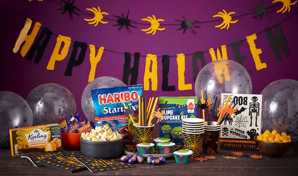 The Halloween collection, photographed here, is perfect for low-key celebrations. (Morrisons)