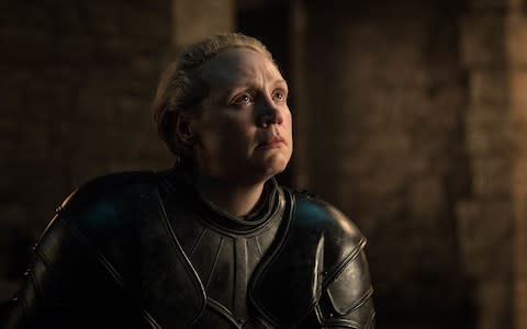 'Difficult to comprehend': Gwendoline Christie as Brienne - Credit: HBO