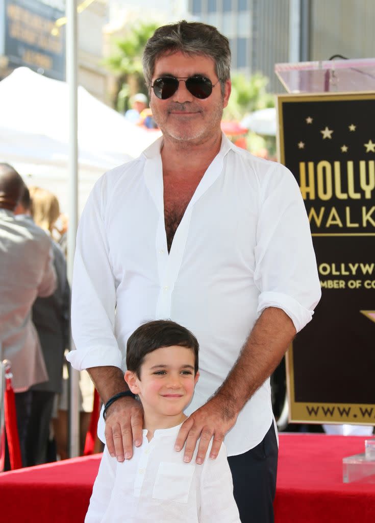 Simon Cowell was late to the parenting party [Photo: Getty]