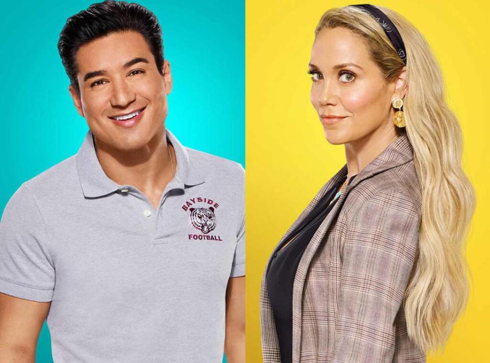 Saved By the Bell, Elizabeth Berkley, Mario Lopez, Peacock