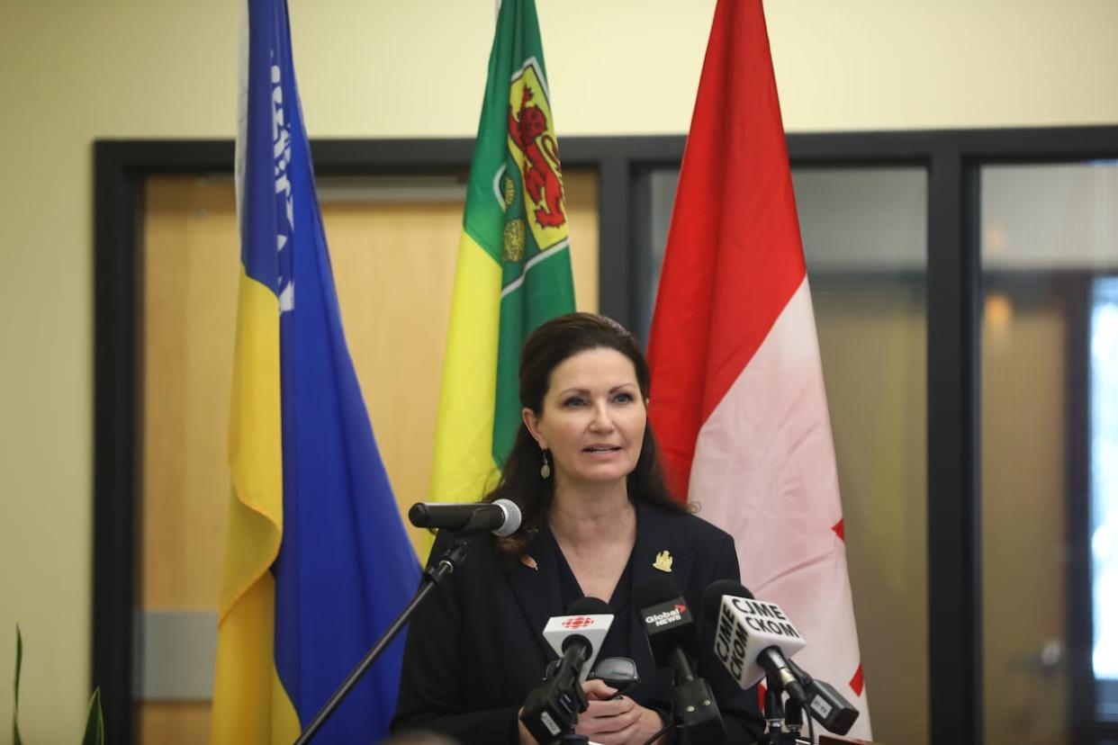 Sandra Masters has announced she will seek re-election as mayor of Regina during the 2024 municipal election.  (Alexander Quon/CBC - image credit)