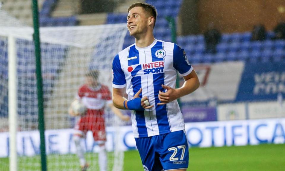 Ryan Colclough in action for Wigan.