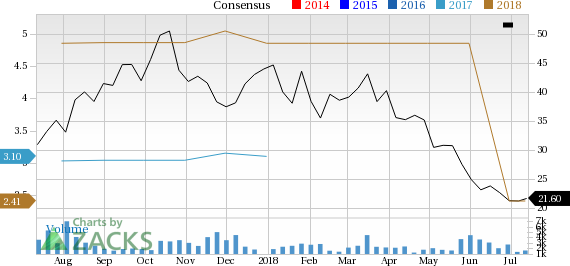 Yirendai has witnessed a significant price decline in the past four weeks, and is seeing negative earnings estimate revisions as well.