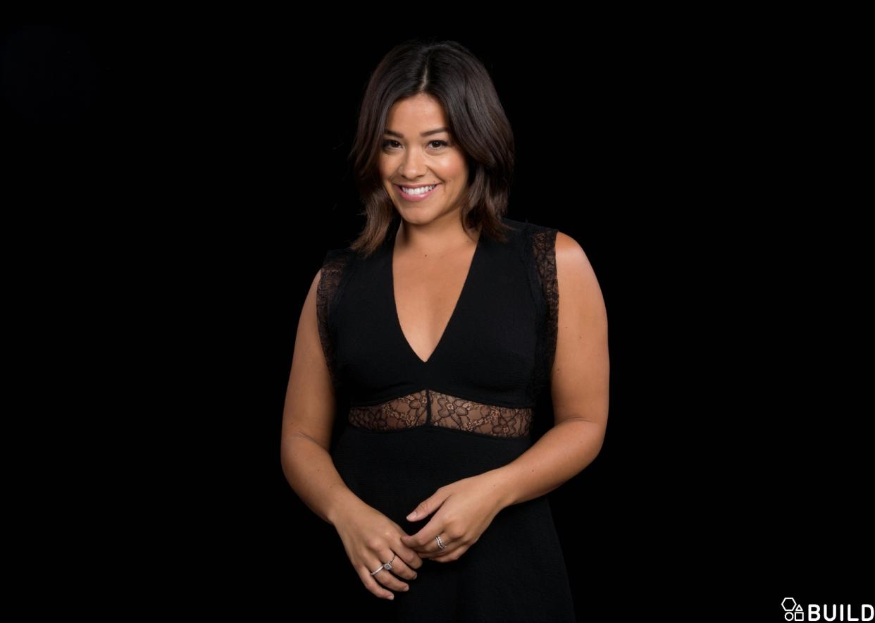 Gina Rodriguez visits AOL Hq for Build on September 26, 2016 in New York. Photos by Noam Galai