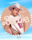 <p>Scott Evans wears a cowboy hat in his character poster. As the text suggests, he's also a Ken doll. </p>