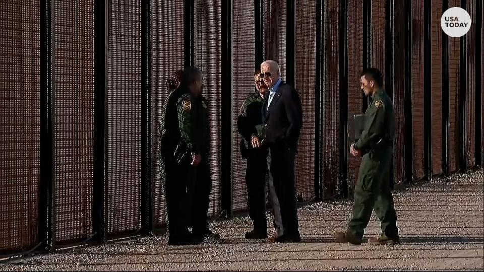 Biden visits southern border