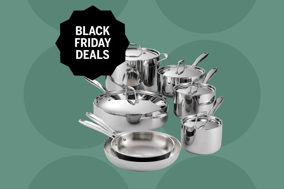 Grab a Stainless Steel Cookware Set from One of Our Favorite Brands While  It's $330 Off
