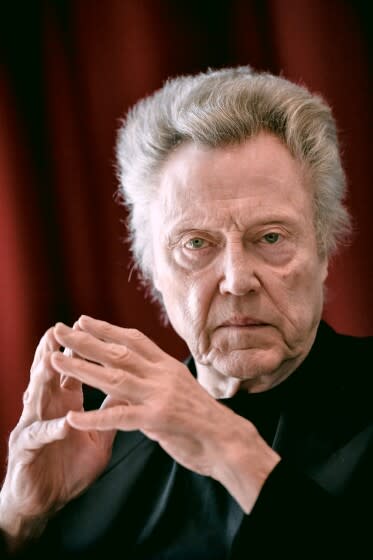 US actor Christopher Walken poses during a photo session on June 21, 2019 in Paris. (Photo by STEPHANE DE SAKUTIN / AFP) (Photo credit should read STEPHANE DE SAKUTIN/AFP via Getty Images)