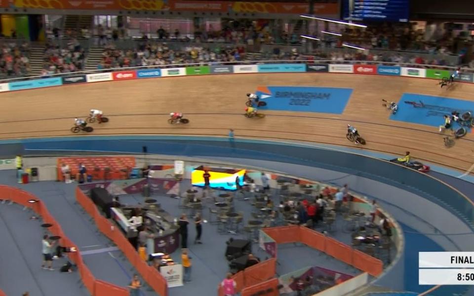 Commonwealth Games 2022 live: delay after track cycling crash plus gymnastics medals on day three - BBC