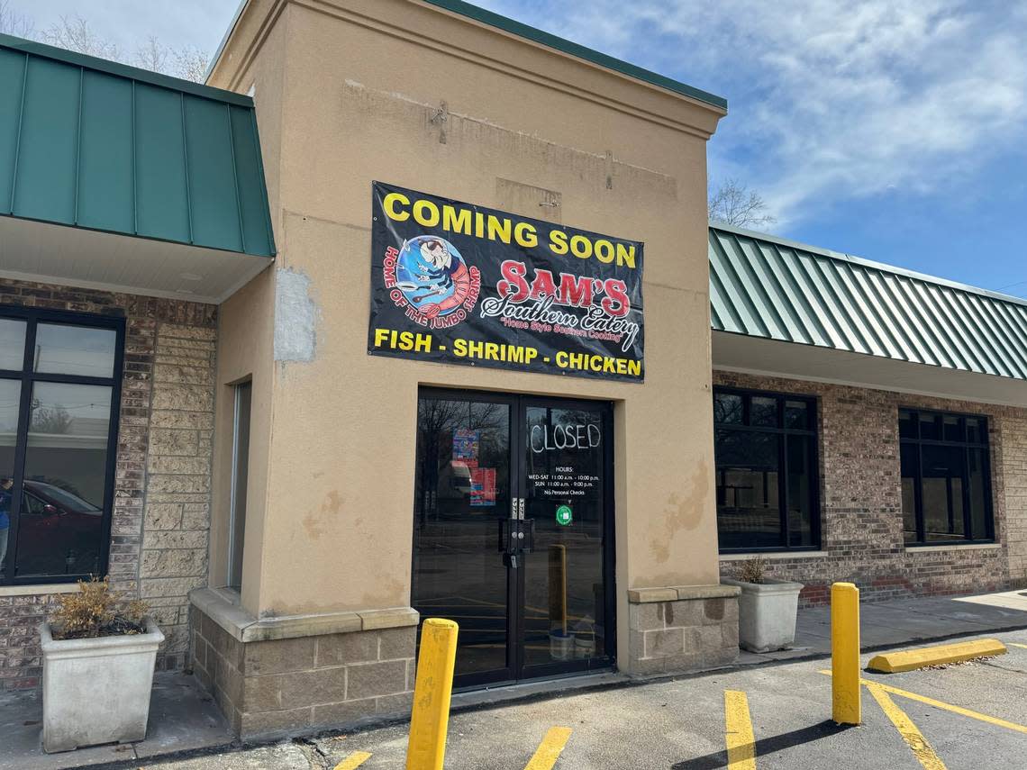 Sam’s Southern Eatery, a Southern food chain, is taking over the former DeFazio’s building near 29th and Amidon and should be open in February.