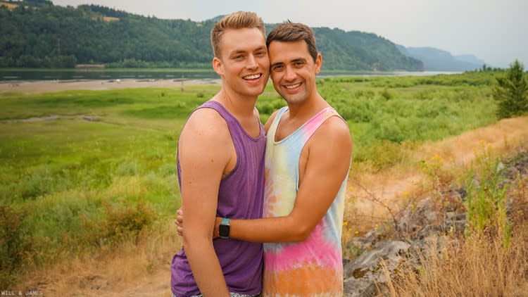 Amazing Race Winners Take a Tour of Proudly Weird and Queer Portland; Here they Visit Rooster Rock State Park