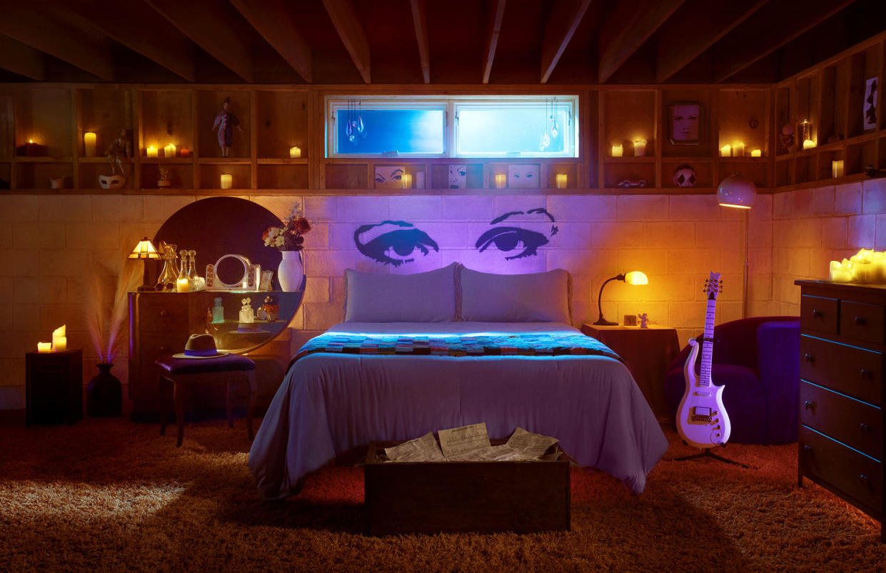 Purple Rain House. (Eric Ogden / Airbnb)