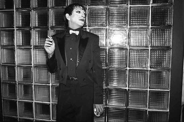 Armando Cristeto, Miguel Ángel de la Cueva como Liza Minnelli, 1987. Foto: Museo El Chopo