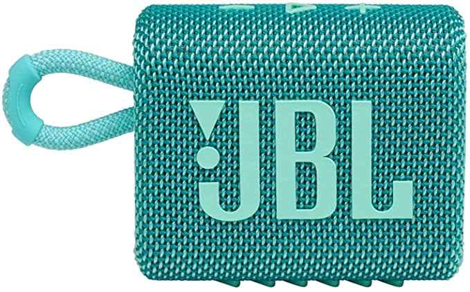 JBL GO 3 Portable Waterproof Bluetooth Speaker. Image via Amazon.