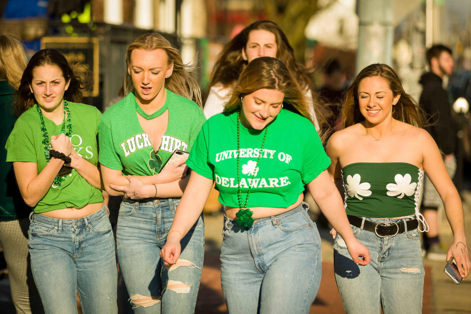 Delawareans will go green with lots of St. Patrick's Day 2023 celebrations over the next week in March.
